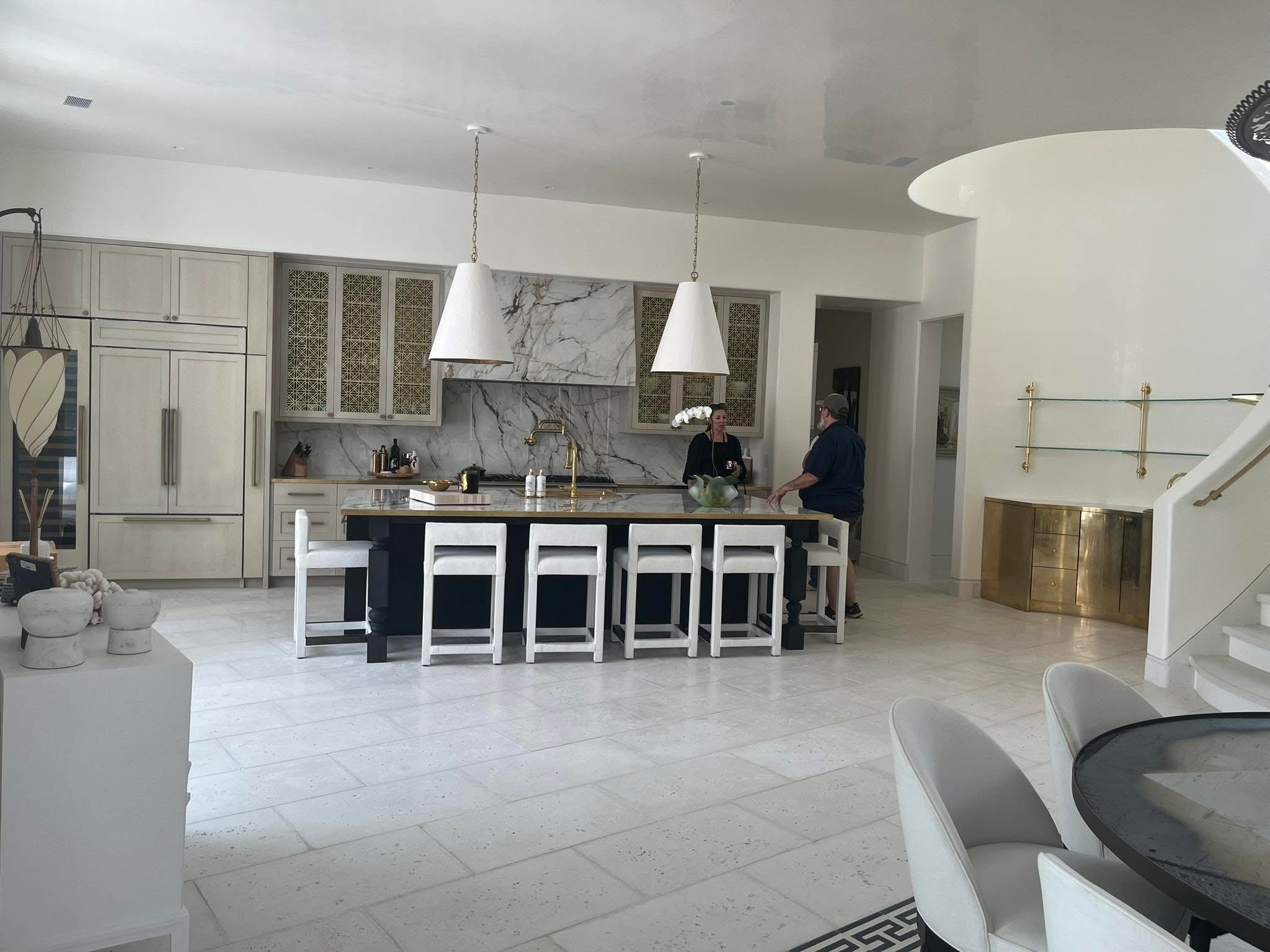 Open concept luxury kitchen